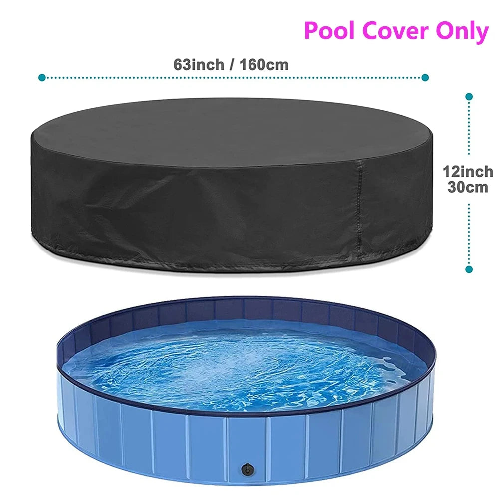 Foldable Portable Dog Swimming Pool Waterproof Pet Grooming Tub