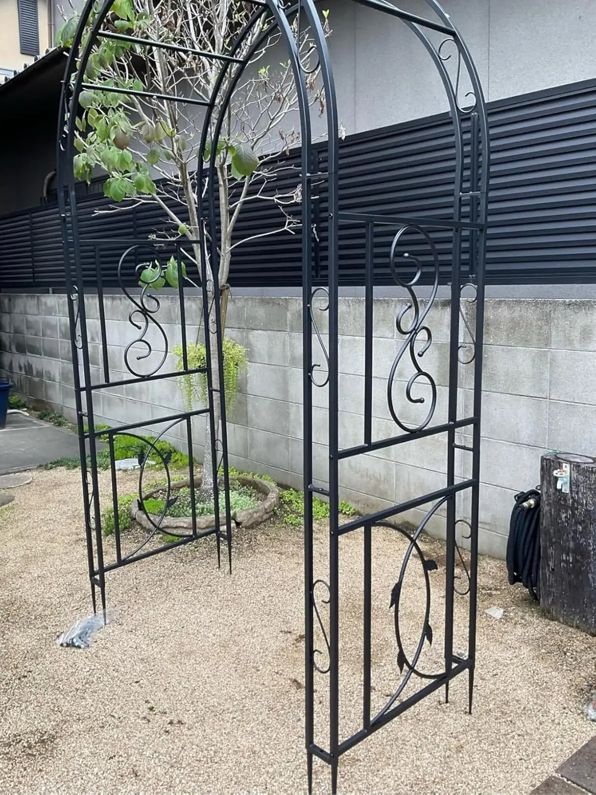 Heavy Duty Metal Garden Arbor Vine Flower Trellis