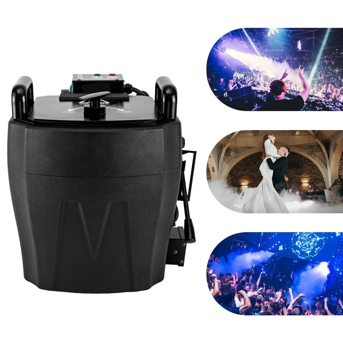 3500W Low Lying Smoke Fog Machine Stage Effect