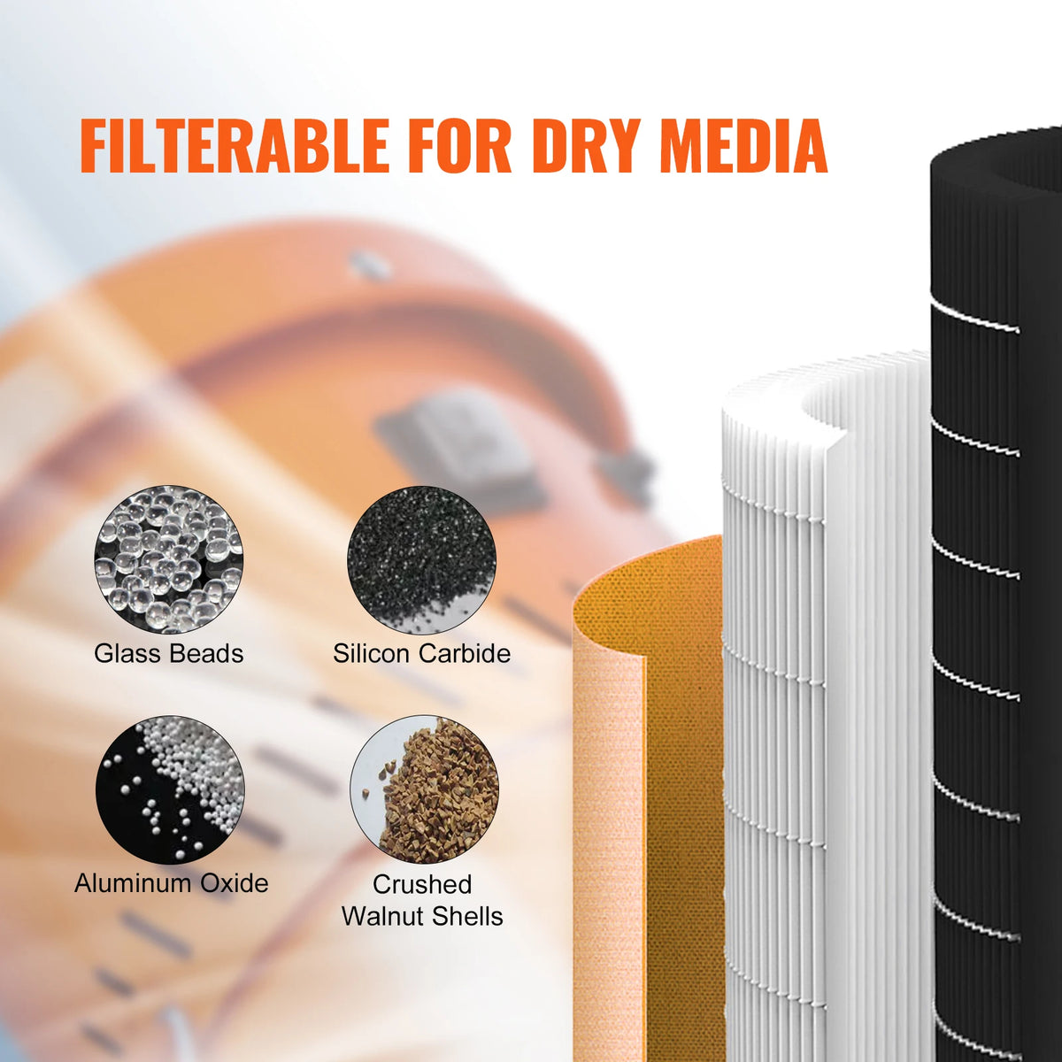 SucceBuy Dust Collector Media Reclamation System For Sandblasters