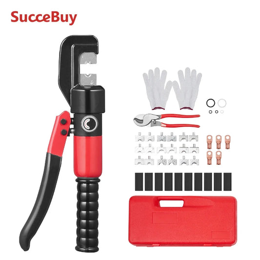 SucceBuy Hydraulic Cable Crimping Tool For Copper Aluminum Terminal Lugs