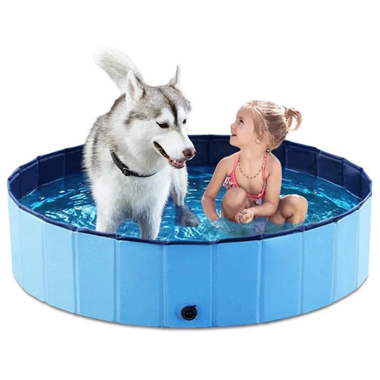 Foldable Portable Dog Swimming Pool Waterproof Pet Grooming Tub