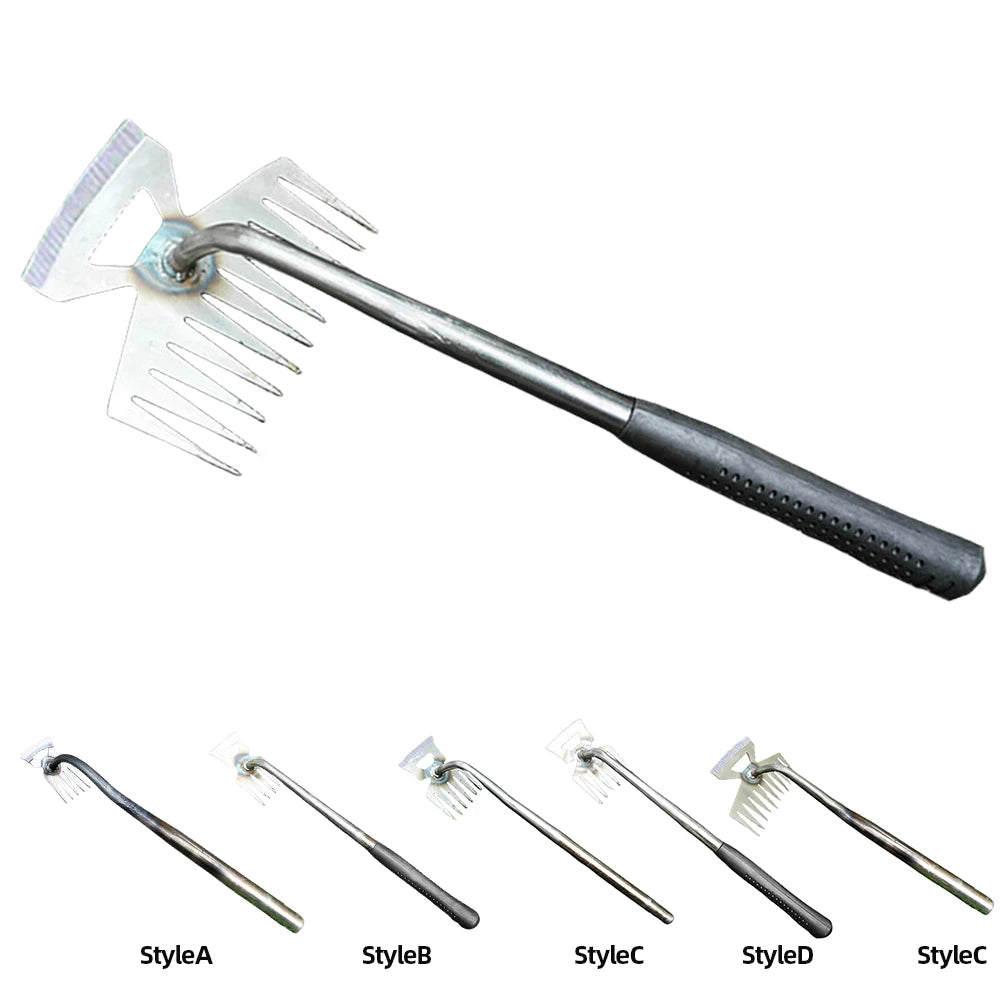 Multifunctional Steel Hand Weeder And Soil Loosening Rake