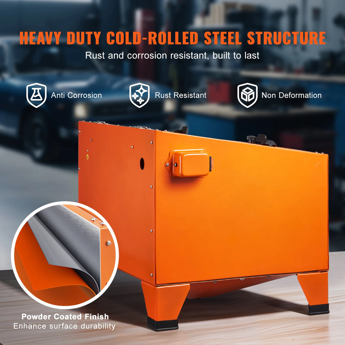 Succebuy Portable Sandblasting Cabinet With Blasting Gun For Rust Removal