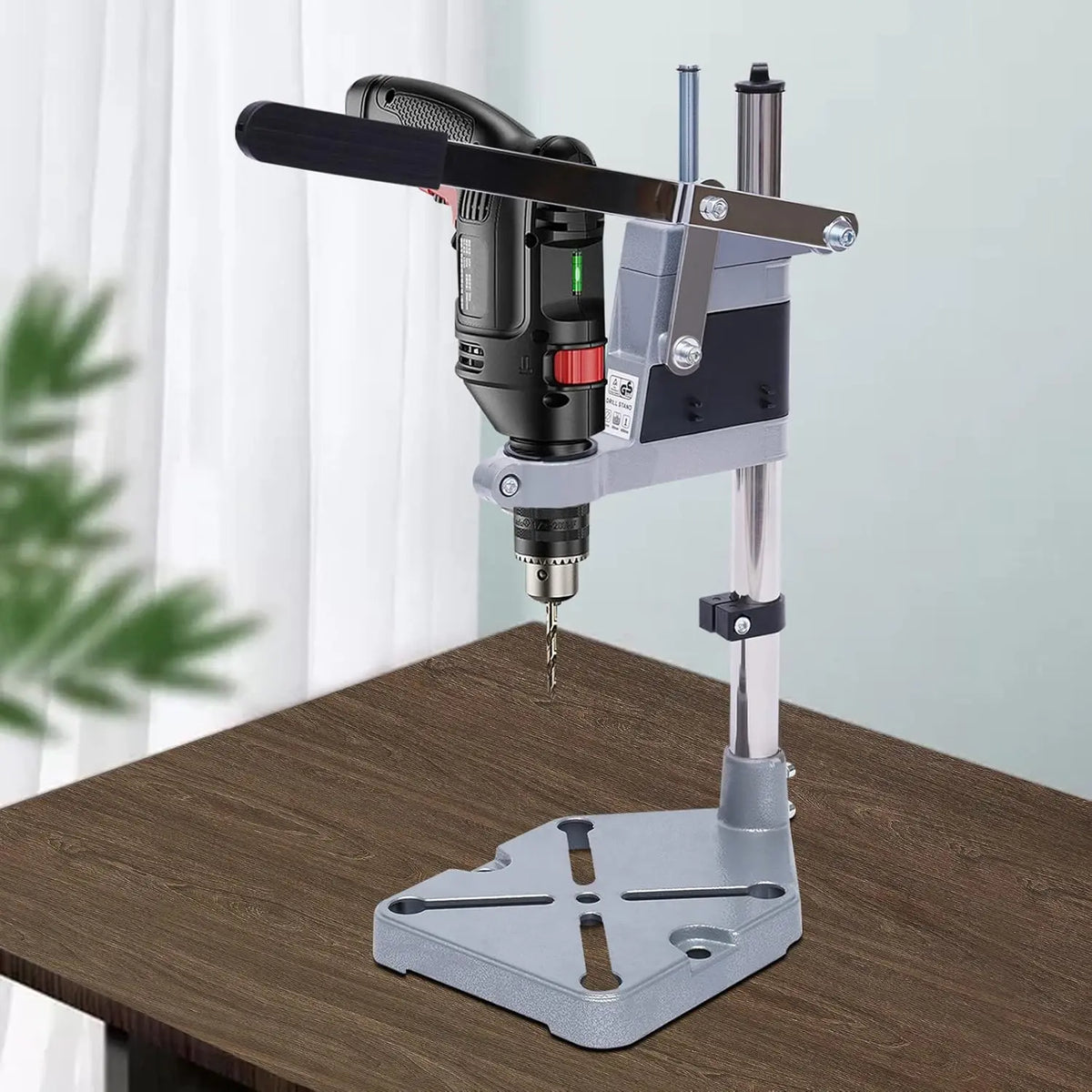 Portable Adjustable Drill Press Stand For Hand Drill Workshop Tool