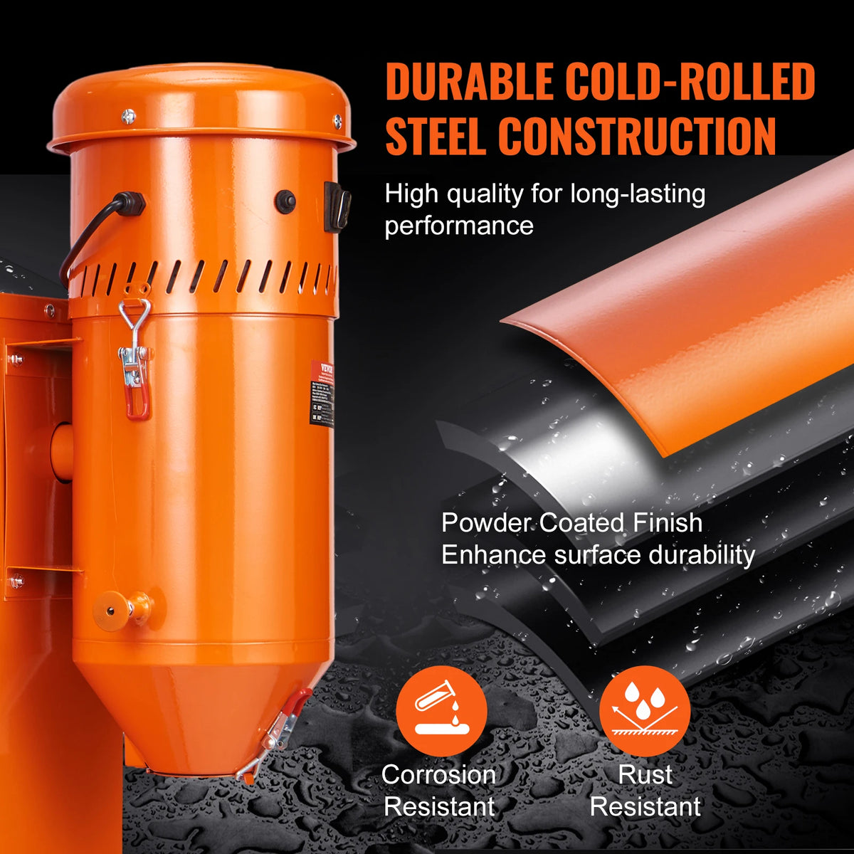 SucceBuy Dust Collector Media Reclamation System For Sandblasters
