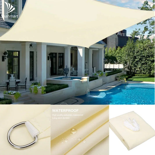 Waterproof Sun Shade Sail For Outdoor Camping And Garden