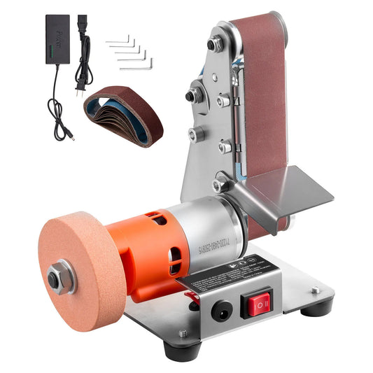 SucceBuy Adjustable Mini Belt Sander Rotary Grinder