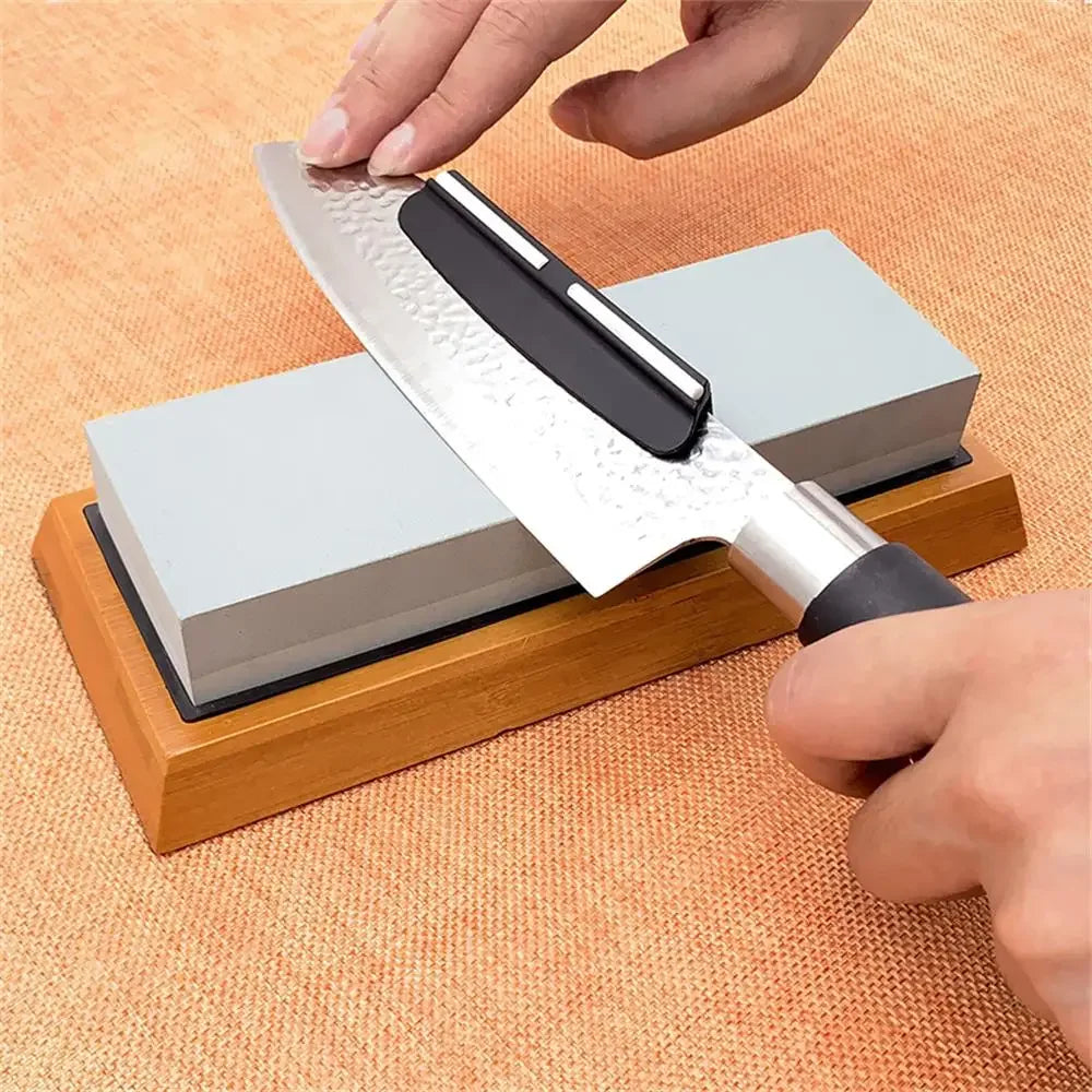 Professional Kitchen Knife Sharpener With Precision Angle Guide