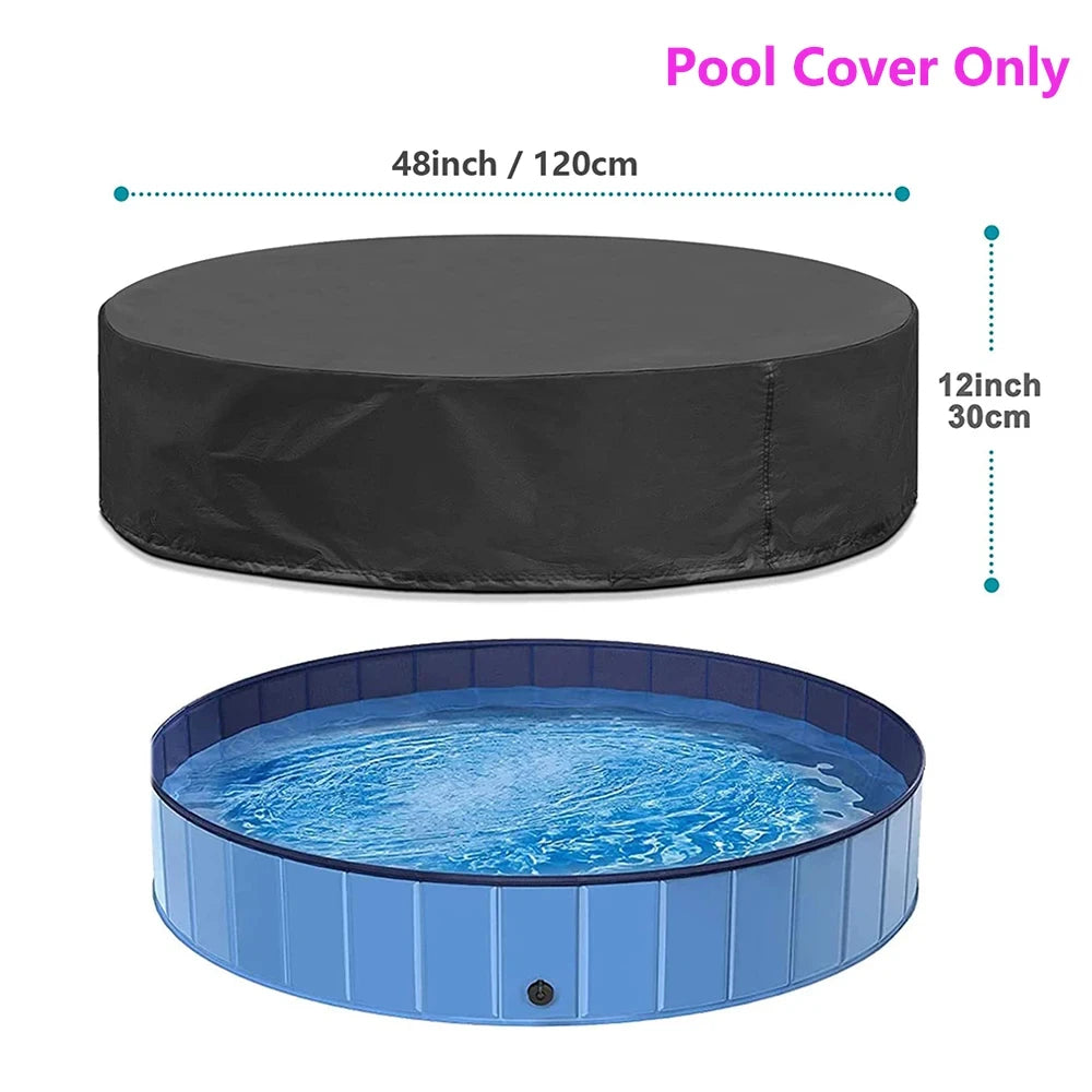 Foldable Portable Dog Swimming Pool Waterproof Pet Grooming Tub