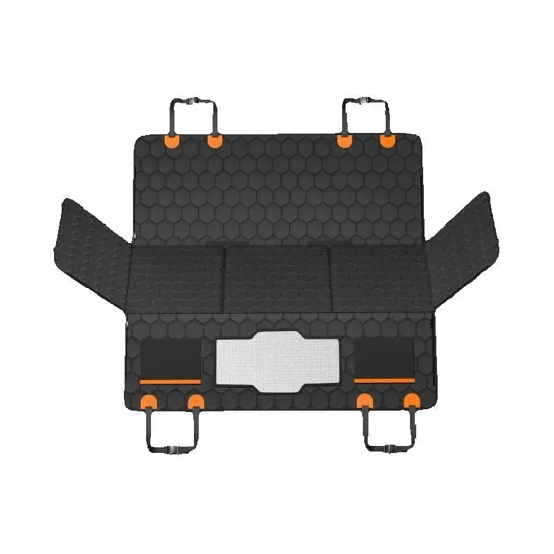 SucceBuy Dog Car Backseat Extender Pad With Mesh Window
