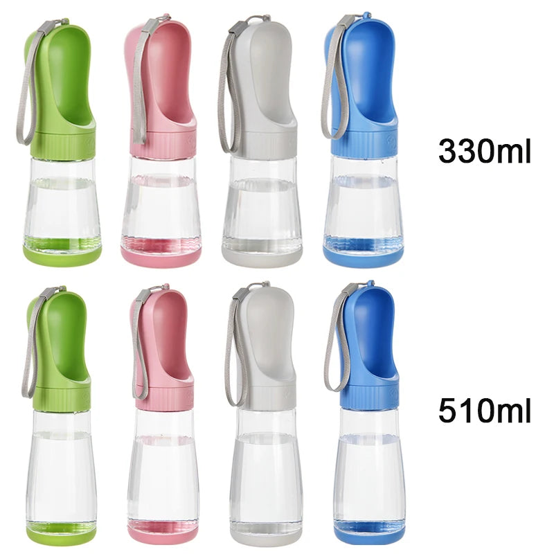 Portable Two In One Pet Water Bottle And Food Dispenser