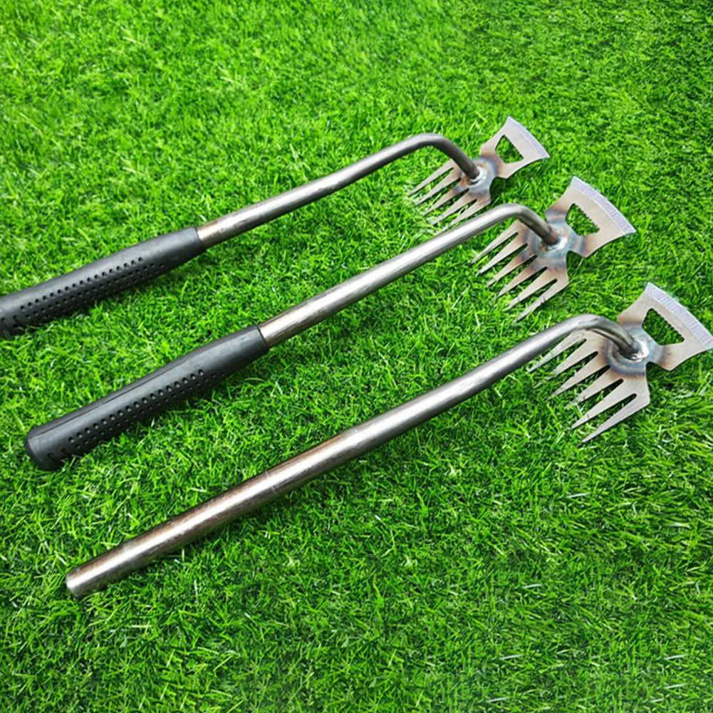 Multifunctional Steel Hand Weeder And Soil Loosening Rake