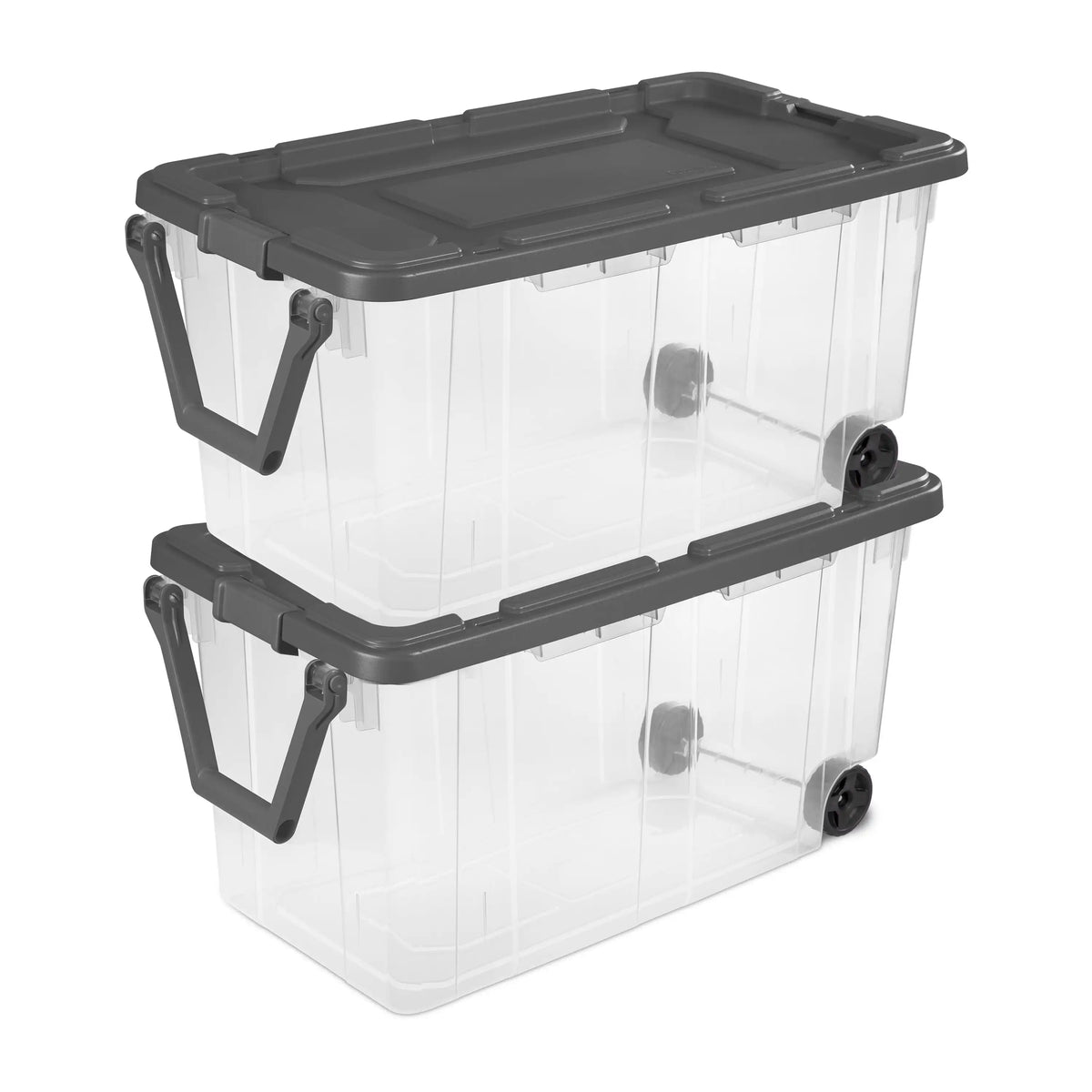 Sterilite Industrial Wheeled Plastic Storage Container