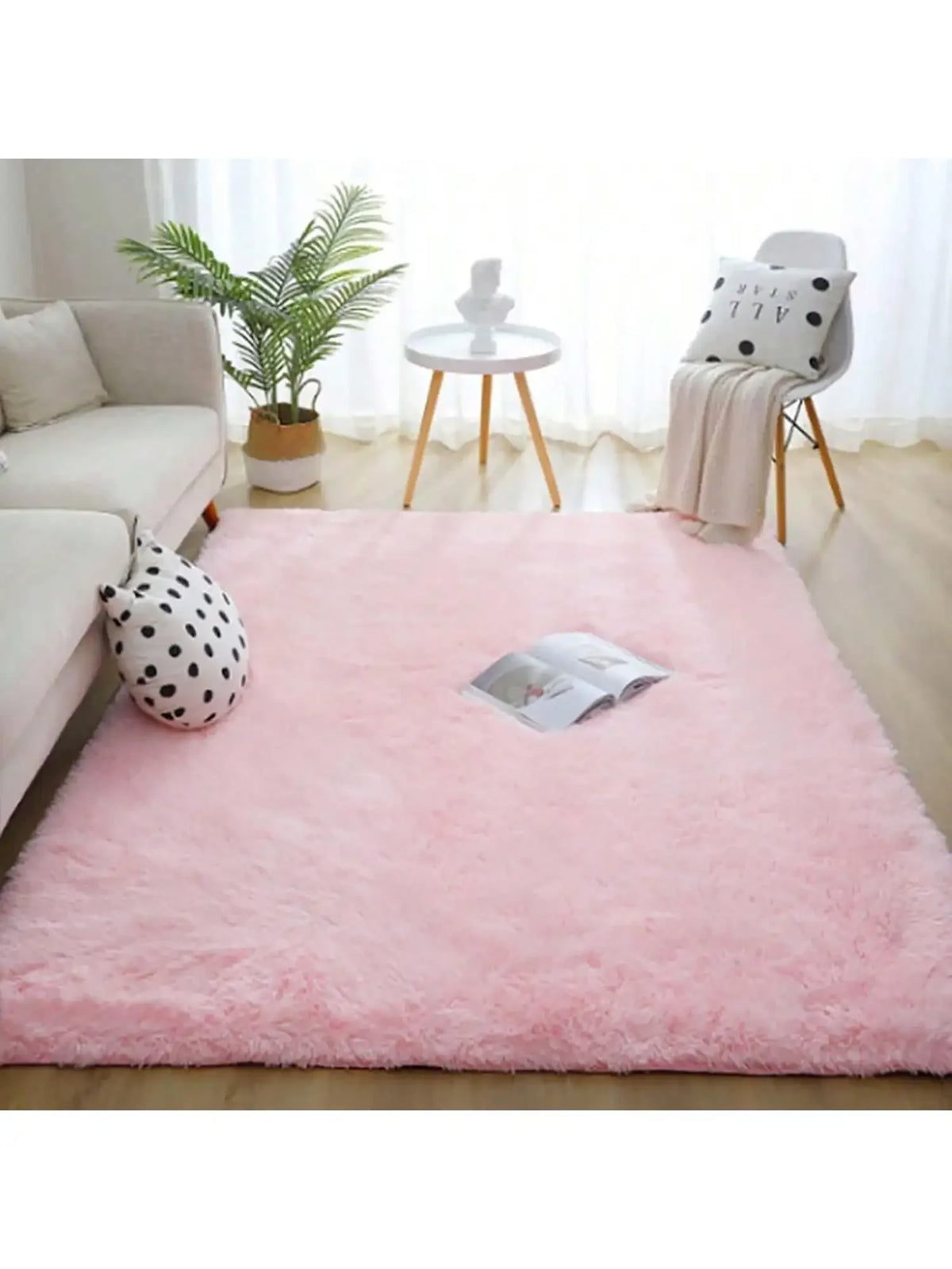 Premium Plush Thick Pile Carpet Non Slip Soft Area Rug