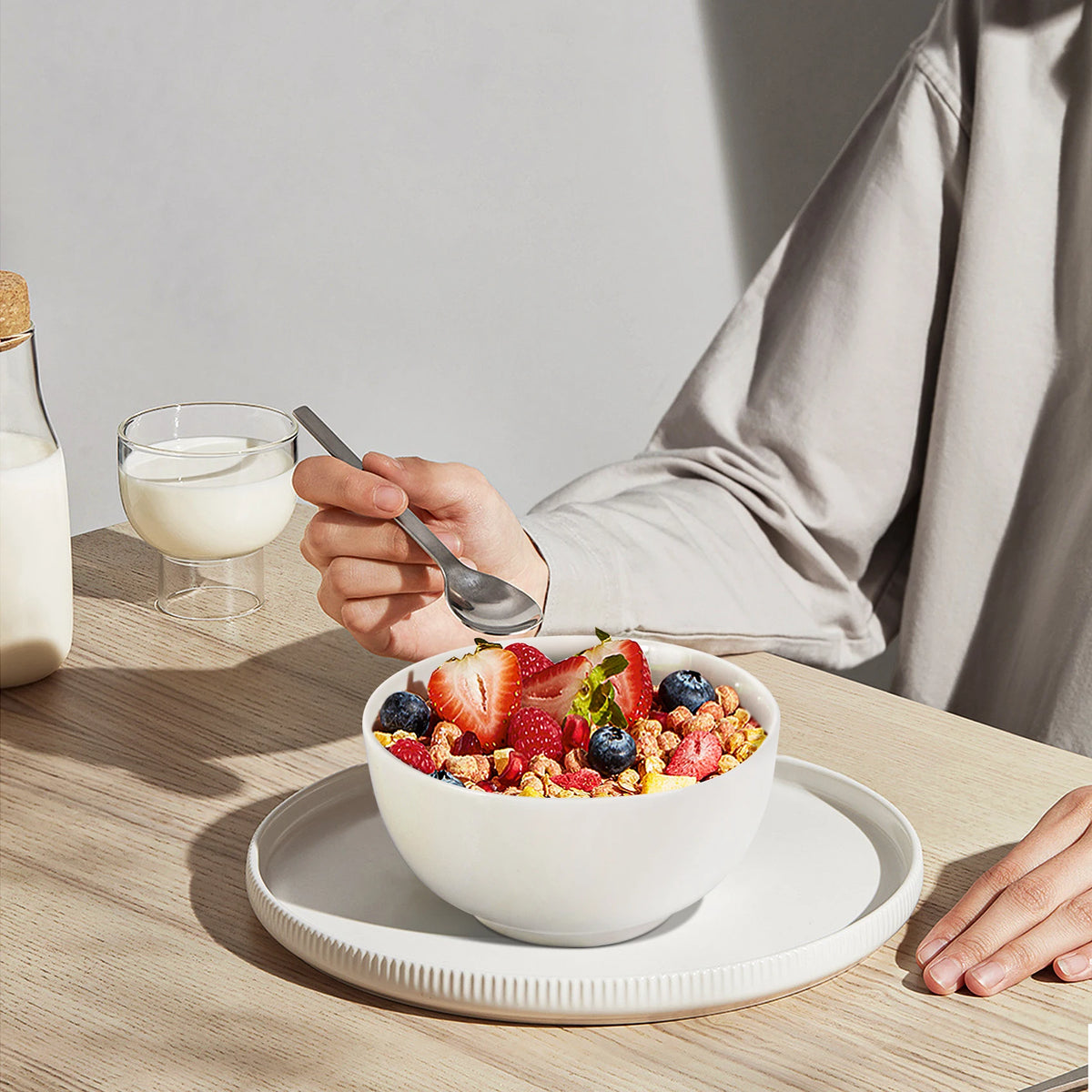 Premium Ceramic Serving Bowls Set For Everyday Dining