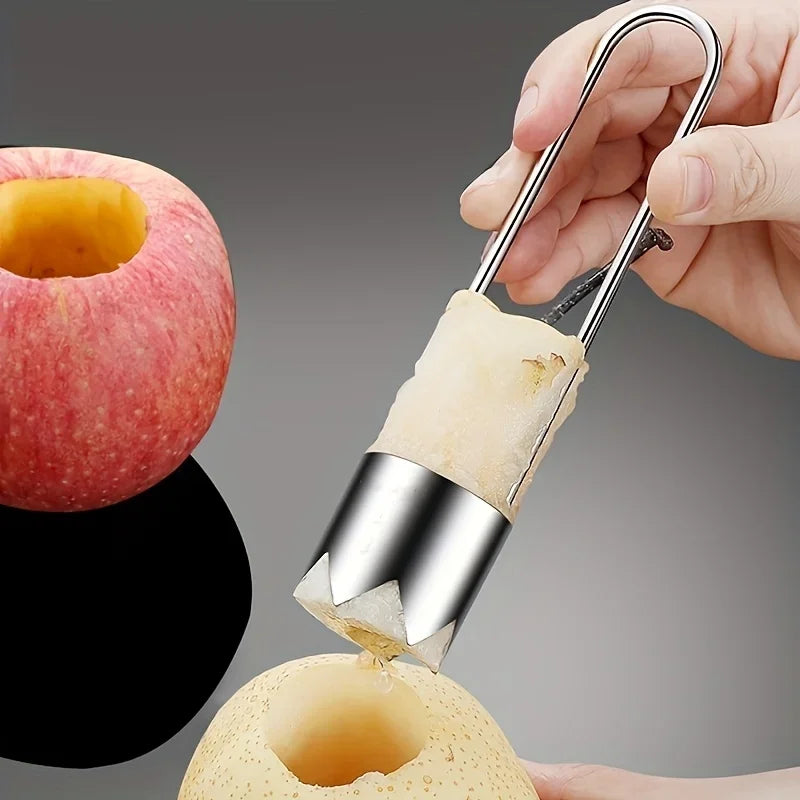 Stainless Steel Portable Fruit Vegetable Core Remover Kitchen Tool
