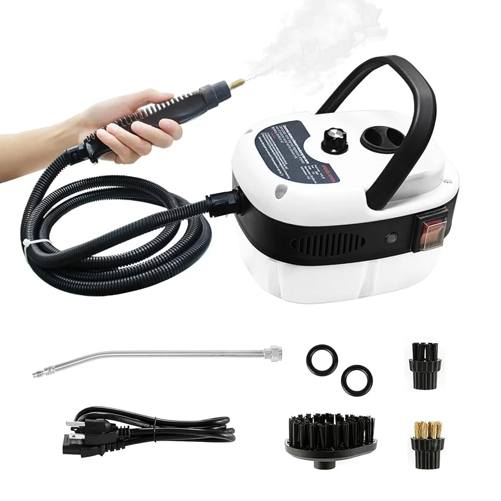 2500W Portable Handheld Steam Cleaner With Accessories