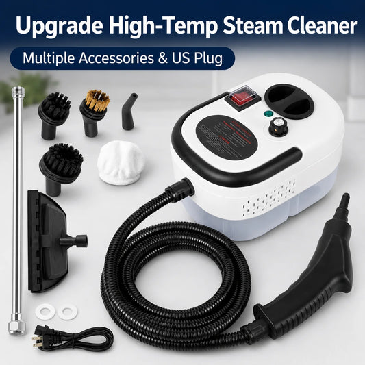 2500W Portable Handheld Steam Cleaner With Accessories