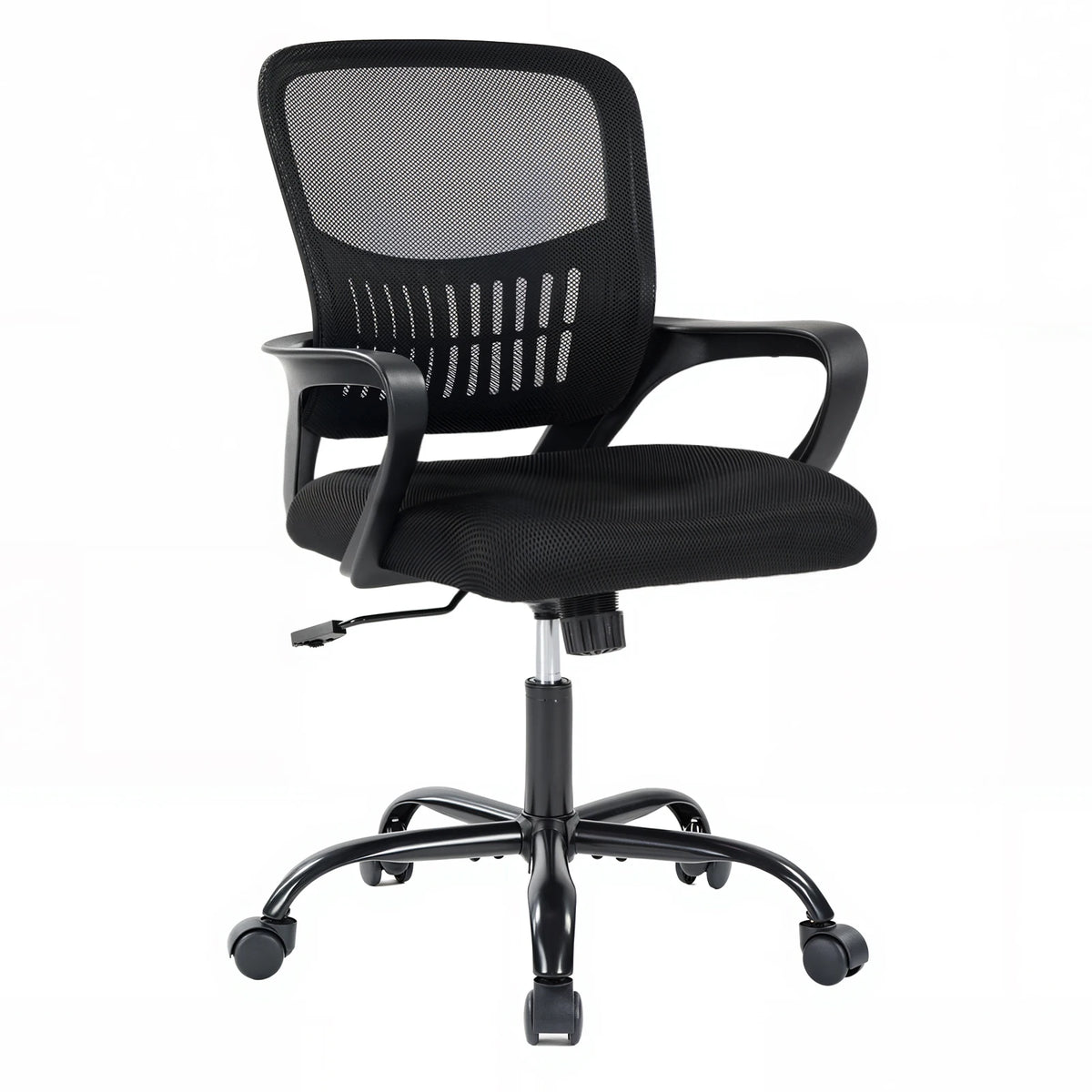 MCQ Ergonomic Mid Back Office Chair With Adjustable Lumbar Support