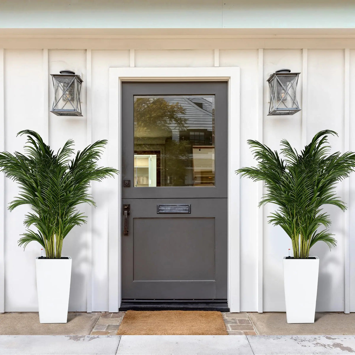 HiMISS Self Watering Planters Set Of 2 With Monitor Bucket