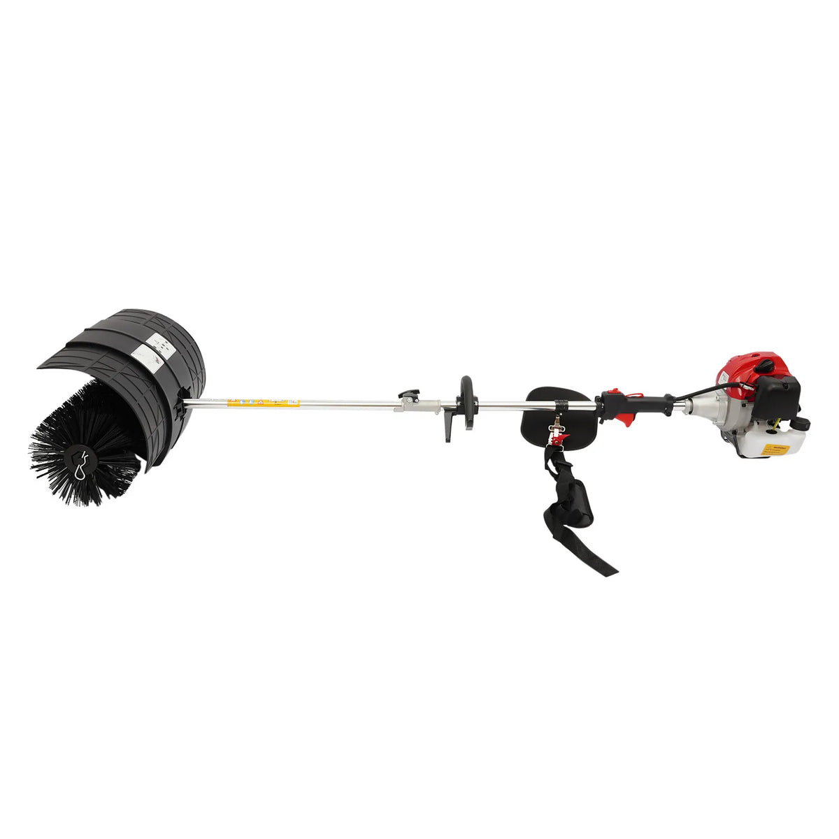 Bymaocar 52cc Gas Handheld Sweeper Broom 2.3HP Lawn Cleaner