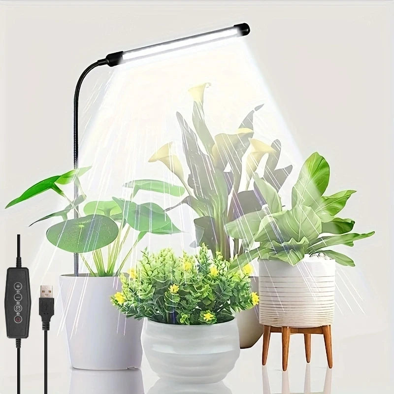 Dumiloo 48 LED Spectrum Grow Light With Timer