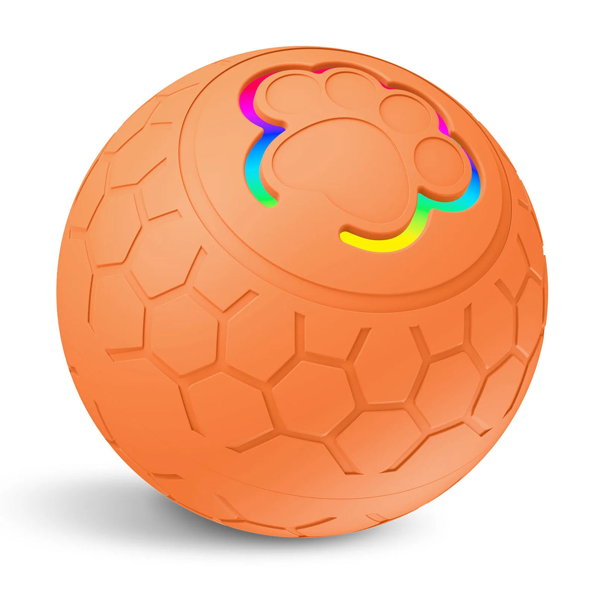Interactive Electronic Dog Toy Ball With Automatic Rolling Lights