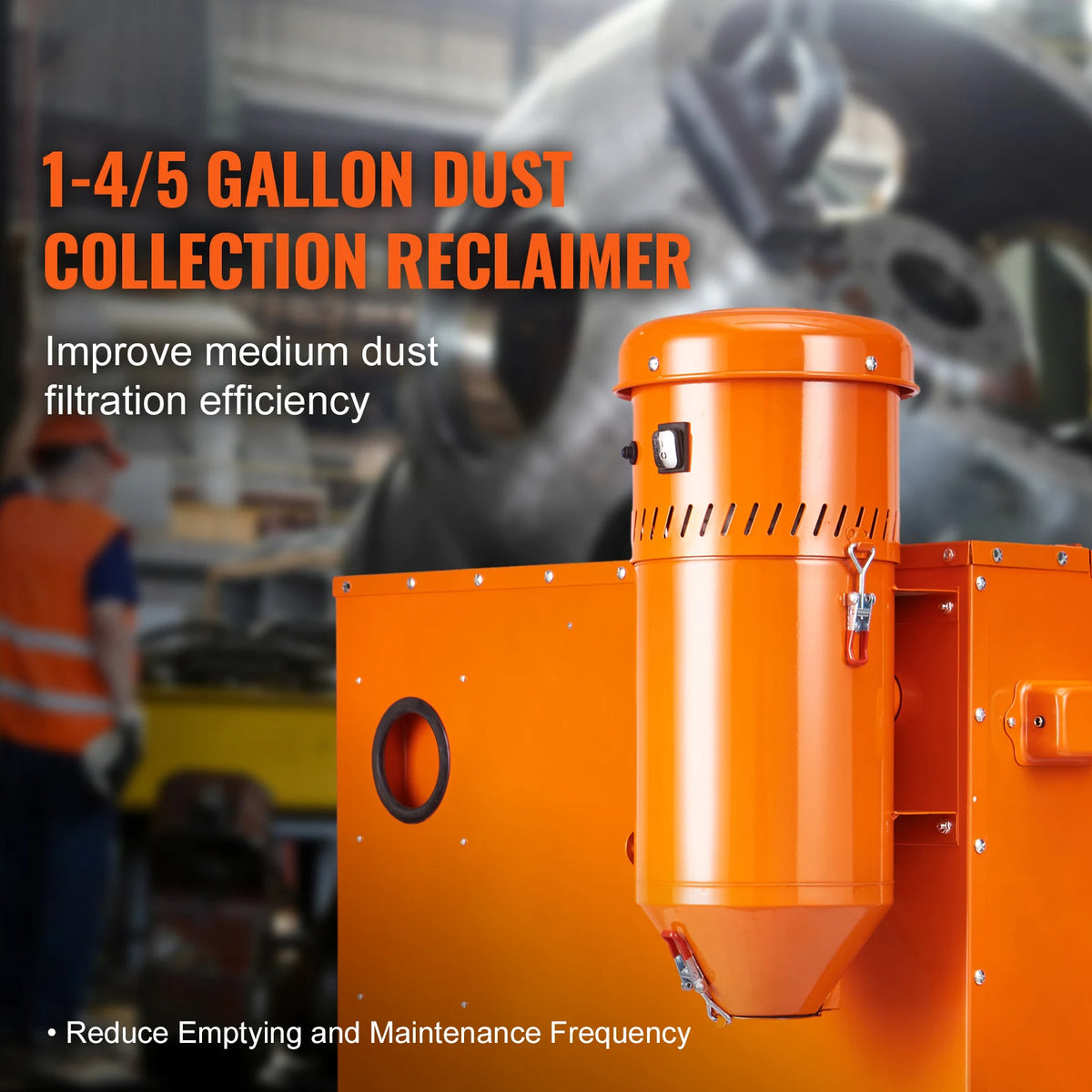 SucceBuy Dust Collector Media Reclamation System For Sandblasters