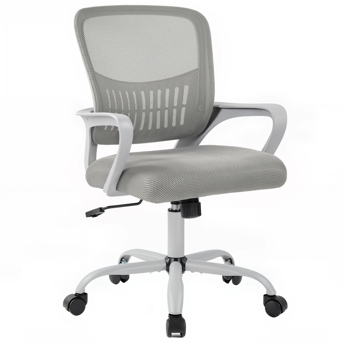 MCQ Ergonomic Mid Back Office Chair With Adjustable Lumbar Support