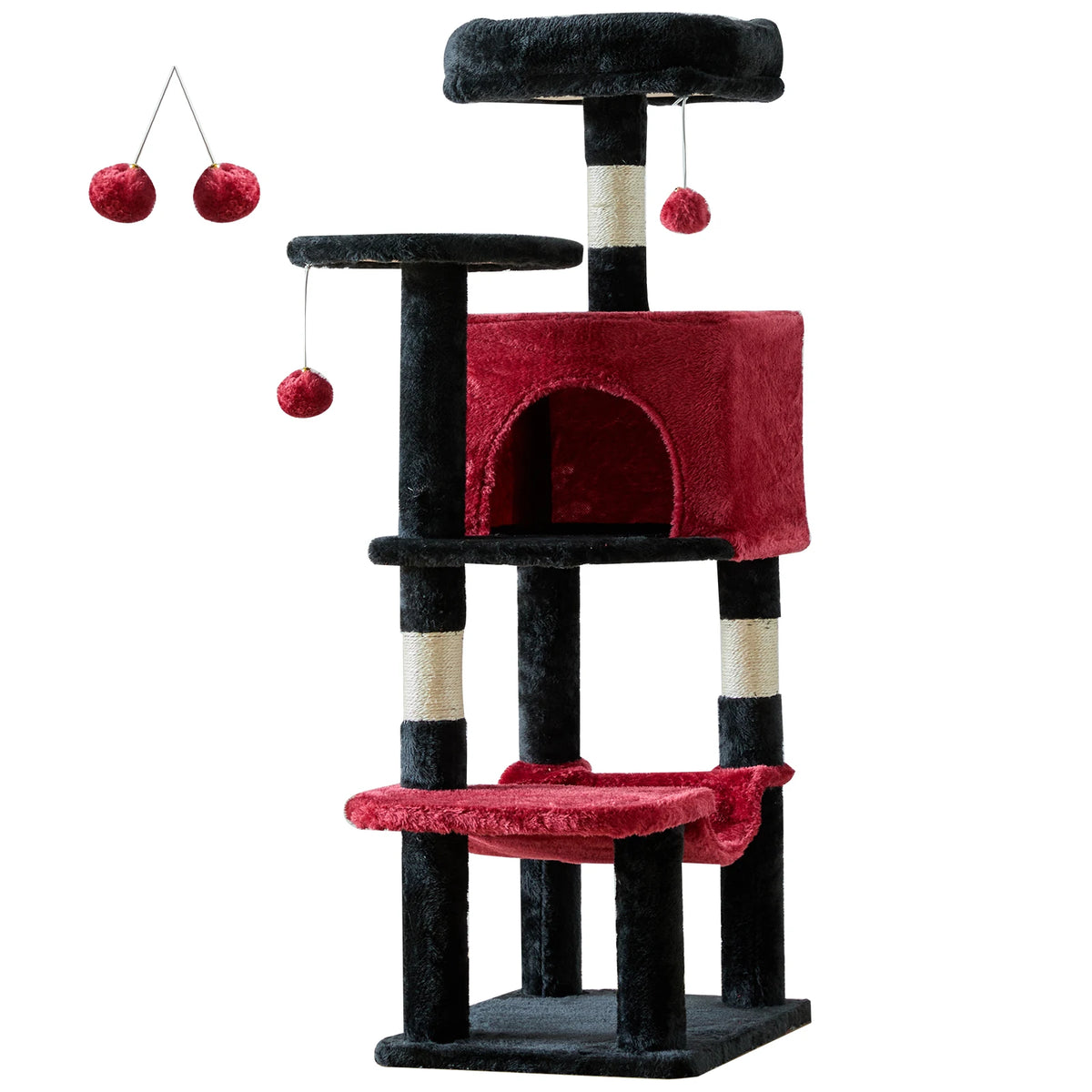 JHK Cat Tree Tall Multi Climbing Tower For Indoor Cats