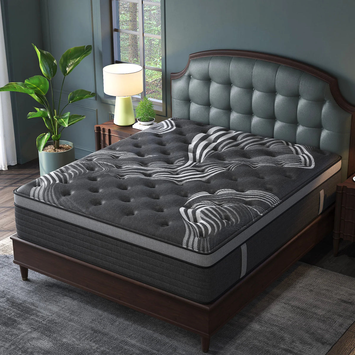 Sweetlove Gel Memory Foam Hybrid Pocket Spring Mattress Medium Firm