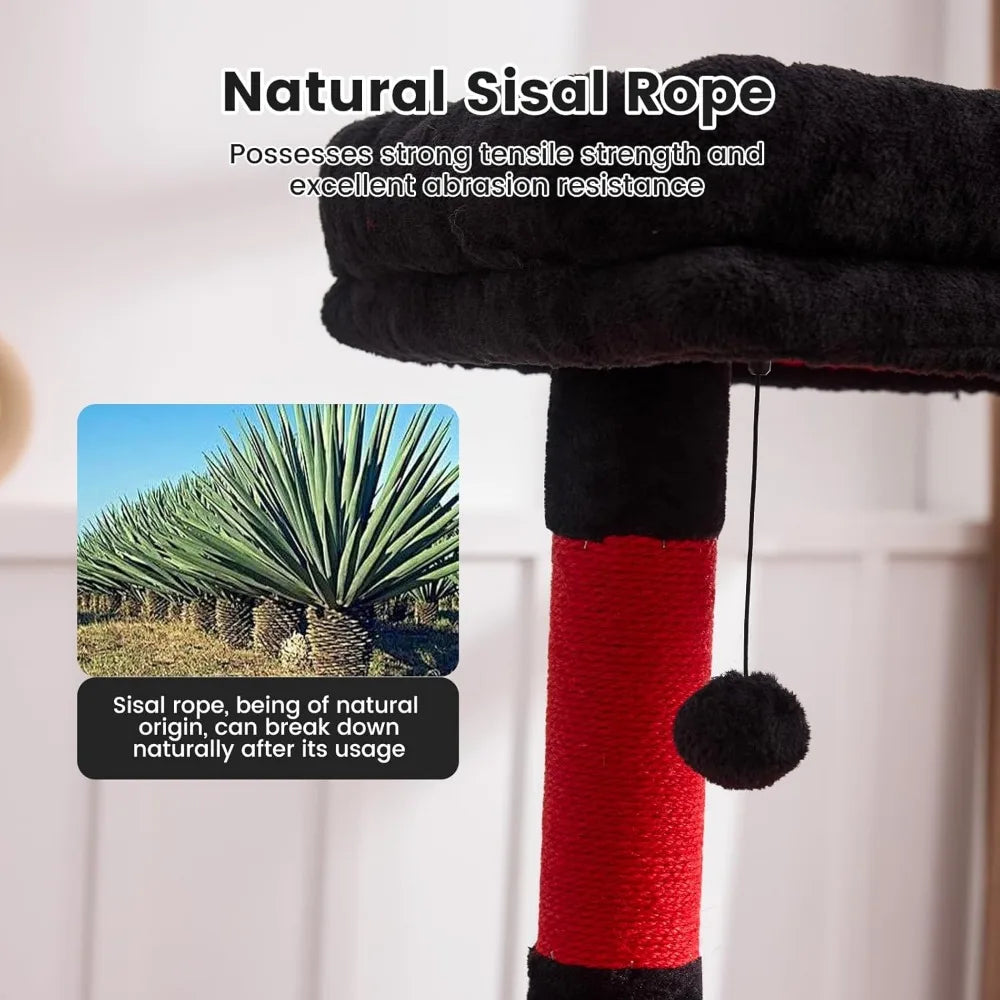 Nbvcx Heavy Duty Extra Large Multi Level Cat Tree Tower