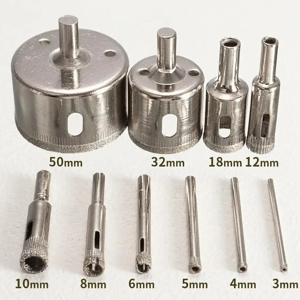 Premium Diamond Core Drill Bits For Tile And Glass