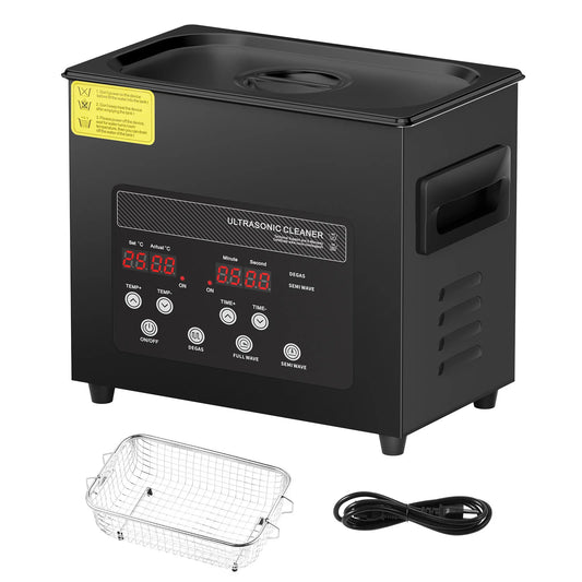 SucceBuy Portable Ultrasonic Cleaner With Adjustable Timer