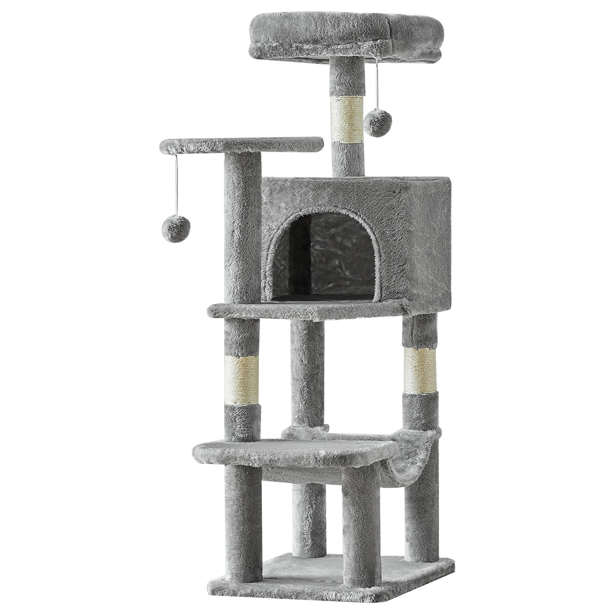 JHK Cat Tree Tall Multi Climbing Tower For Indoor Cats