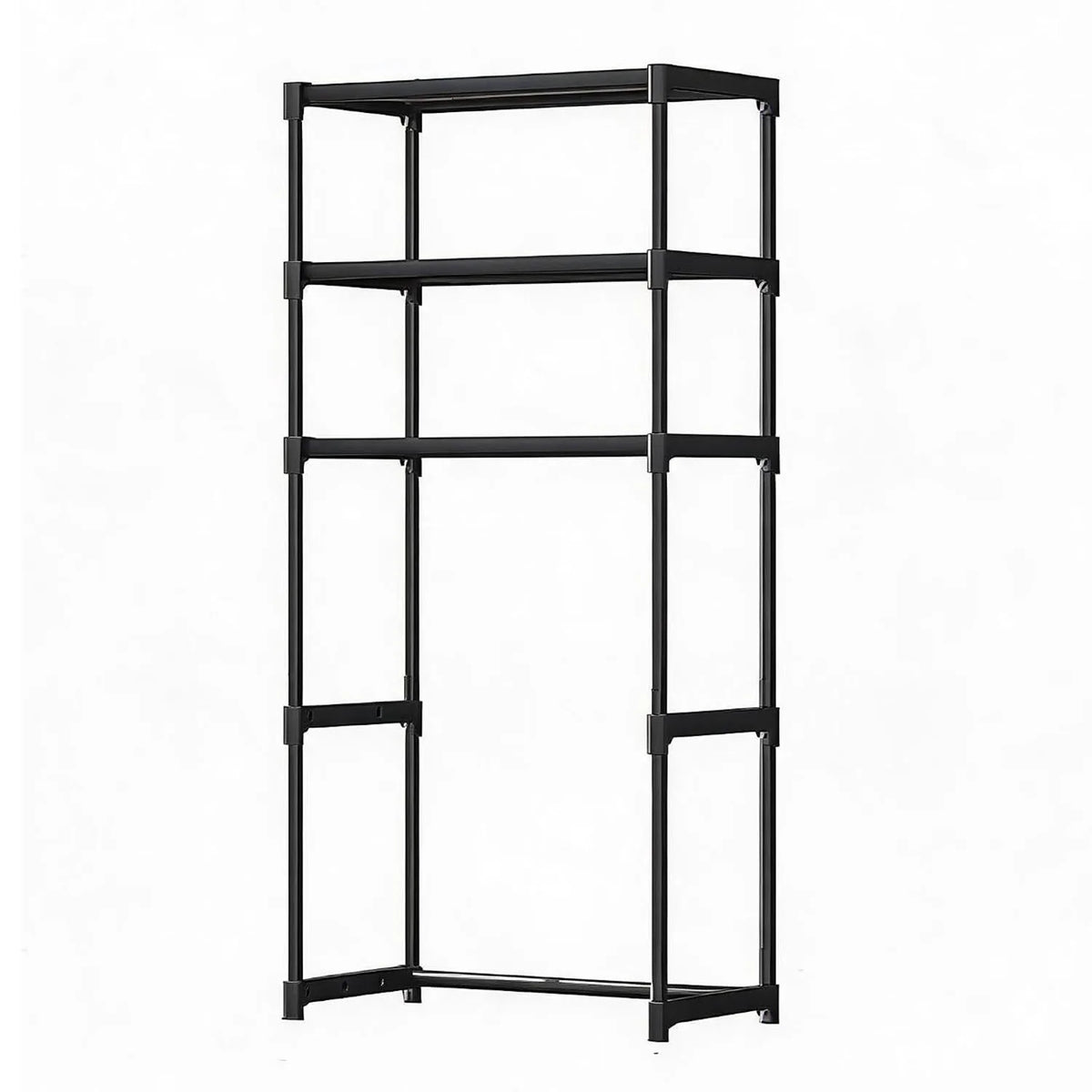 HiMiss Freestanding Over The Toilet Bathroom Shelf Rack